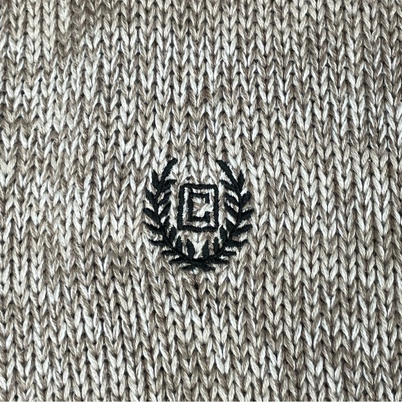 Chaps Brown Elbow Patch Preppy Academia Classic Cozy Grandpa Sweater* - Sz L - Picture 11 of 16